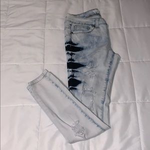 VIP Jeans Ripped Cropped Pants